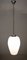 Lámpara de techo con pantalla de vidrio de Philips, años 60, Imagen 4