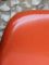 Chaise d'Appoint Orange avec Socle "Eiffel" par Charles & Ray Eames pour Herman Miller 5