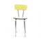Mid-Century Czech Yellow Formica and Metal Dining Chair from Kovona, 1960s, Image 13