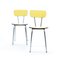 Mid-Century Czech Yellow Formica and Metal Dining Chair from Kovona, 1960s 12
