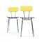 Mid-Century Czech Yellow Formica and Metal Dining Chair from Kovona, 1960s 3