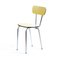 Mid-Century Czech Yellow Formica and Metal Dining Chair from Kovona, 1960s, Image 1