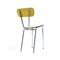 Mid-Century Czech Yellow Formica and Metal Dining Chair from Kovona, 1960s 9