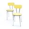 Mid-Century Czech Yellow Formica and Metal Dining Chair from Kovona, 1960s 2