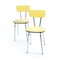 Mid-Century Czech Yellow Formica and Metal Dining Chair from Kovona, 1960s, Image 2