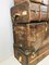 Antique Decorative Wood and Canvas Trunks, 1920s, Set of 6 16