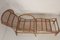 Mid-Century Bamboo and Rattan Chaise Lounge 4