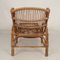 Mid-Century Bamboo and Rattan Chaise Lounge, Image 7