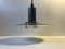 Grey Minimalist Ceiling Lamp from Lyfa, 1980s 1