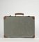 Green Checkered Hardboard Suitcase, Italy, 1950s, Image 10