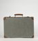 Valise en Quadruple à Carreaux Vert, Italie, 1950s 1