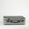 Vintage Suitcase in Green Checkered Rigid Cardboard, Italy, 1950s, Image 2