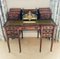 Antique Victorian Freestanding Inlaid Writing Desk from Maple & Co. 3