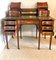 Antique Victorian Freestanding Inlaid Writing Desk from Maple & Co., Image 2