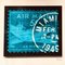 Stamp Collection, 1949 Miami Skymaster - Blue Conceptual Color Photography 2017, Image 5