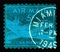 Collection Stamp, 1949 Miami Skymaster - Blue Conceptual Colour Photography 2017 1