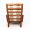 Mid-Century Teak High Back Lounge Chair by Grete Jalk for Glostrup, 1960s, Image 7