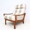 Poltrona Mid-Century con schienale alto in teak di Grete Jalk per Glostrup, anni '60, Immagine 1