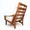 Mid-Century Teak High Back Lounge Chair by Grete Jalk for Glostrup, 1960s, Image 6