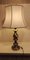 Lámpara de mesa de latón, años 70, Imagen 2