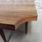 Vintage Rosewood Coffee Table with Opening on One Corner, 1960s 4