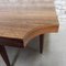 Vintage Rosewood Coffee Table with Opening on One Corner, 1960s, Image 4