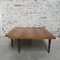 Table Basse Vintage en Palissandre avec Ouverture sur un Coin, 1960s 10