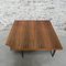 Vintage Rosewood Coffee Table with Opening on One Corner, 1960s 11