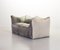 Leather and Fabric 2-Seater Le Bambole Sofa by Mario Bellini for C&b Italia, Italy, 1970s 8