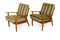 Swedish Oak Armchairs, 1950s, Set of 2 4