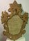 Espejo de madera dorada dorada, siglo XIX, Imagen 2