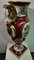 Französische Handbemalte Amphora Vase, 1950er 4