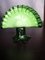 Porta tovagliolo vintage verde in vetro di Murano, anni '50, Immagine 1