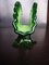 Porte-Serviettes Vert Vintage de Made en Verre Murano, 1950s 9