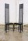 Mid-Century Modern Italian Black Leather Hill House Dining Chair by Charles Rennie Mackintosh, 1978 1