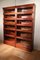 Antique Mahogany Globe Wernicke Bookcase, Set of 12 1