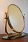 Mid-Century Italian Brass Vanity Mirror from Brusotti, Image 4