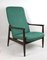 Vintage Green High Armchair by Edmund Homa, 1970s, Image 1