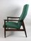 Fauteuil Haut Vert Vintage par Edmund Homa, 1970s 11