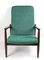 Vintage Green High Armchair by Edmund Homa, 1970s, Image 2