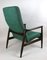 Vintage Green High Armchair by Edmund Homa, 1970s 7