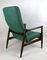 Vintage Green High Armchair by Edmund Homa, 1970s, Image 7