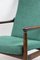 Vintage Green High Armchair by Edmund Homa, 1970s, Image 6