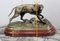 Bronze eines Braque Hundes aus 19. Jahrhundert von Pj Mêne 33