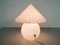 Lámpara de mesa de vidrio opalino blanco de Peil & Putzler, Germany, años 70, Imagen 6