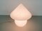 Lampada da tavolo in vetro opalino bianco di Peil & Putzler, Germania, anni '70, Immagine 4