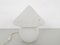 Weiße Opalglas Tischlampe von Peil & Putzler, 1970er 2