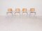 Stacking Chairs by Kho Liang Ie for Car Katwijk, the Netherlands, 1950s, Set of 4, Image 2