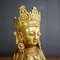 Vintage Chinese Crown Gold Buddha Statue, 1960s 2