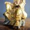 Vintage Chinese Crown Gold Buddha Statue, 1960s 5